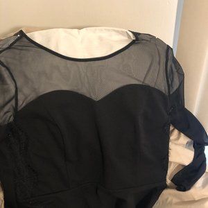 Thalia Sodi Ladies Top L Blk